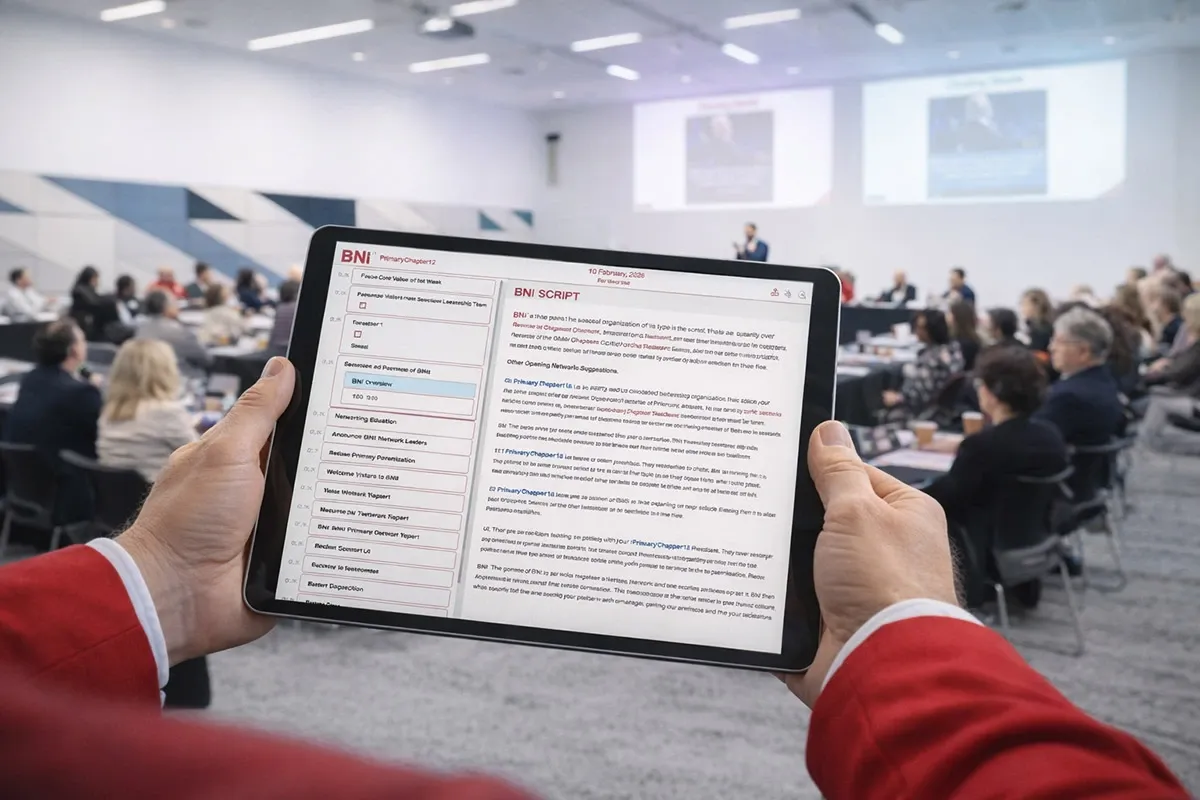 BNI meeting with BNI+