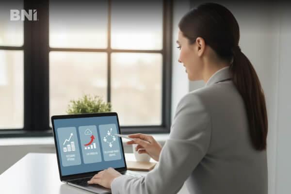 Entrepreneurlooking at the benefits of owning a Franchise